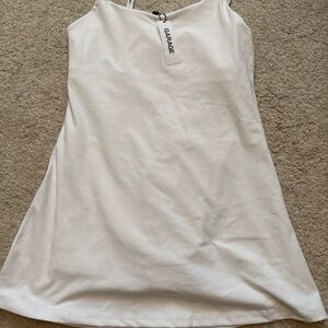 Garage Ivory Slip Dress